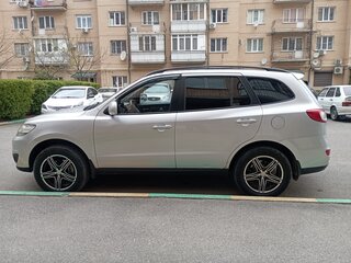 2012 Hyundai Santa Fe II Рестайлинг, серебристый, 1250000 рублей, вид 4