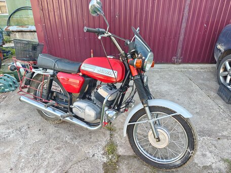 1983 Jawa 350/634, красный, 200000 рублей, вид 1