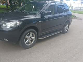 2007 Hyundai Santa Fe II, чёрный, 800000 рублей, вид 1