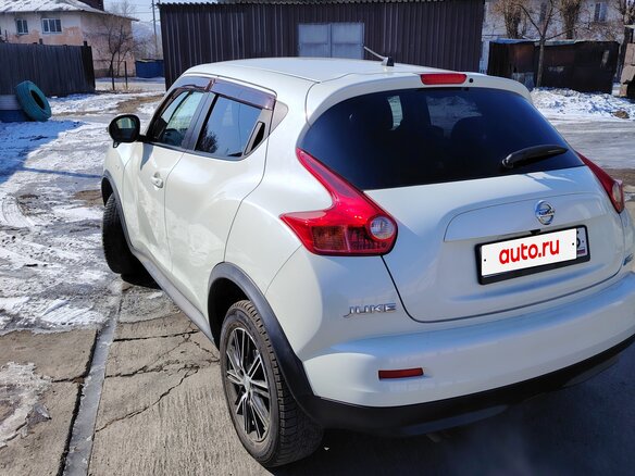 2011 Nissan Juke I, белый, 1100000 рублей - вид 8