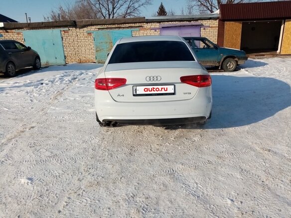 2013 Audi A4 IV (B8) Рестайлинг, белый, 1550000 рублей - вид 13