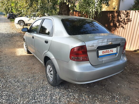 2005 Chevrolet Aveo I, серебристый - вид 4