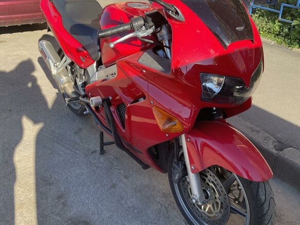 2001 Honda VFR 800, красный, 390000 рублей - вид 1