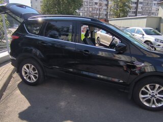 2018 Ford Escape III Рестайлинг, чёрный, 1537512 рублей, вид 3