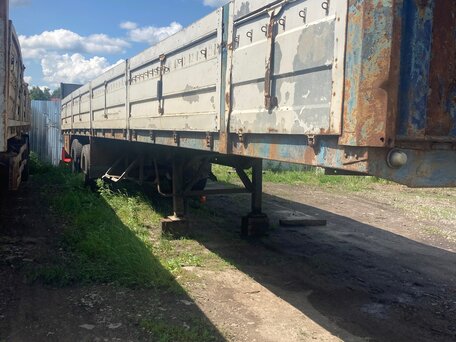 1989 Fruehauf Полуприцеп-бортовой, синий, 250000 рублей, вид 2