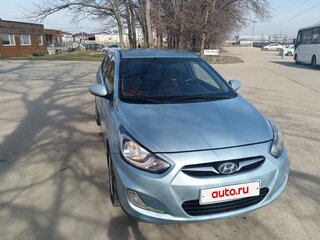 2011 Hyundai Solaris I, голубой, 710000 рублей, вид 2