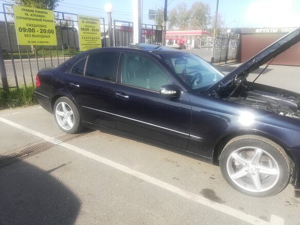 2002 Mercedes-Benz E-Класс 240 III (W211, S211), синий, 800000 рублей - вид 22
