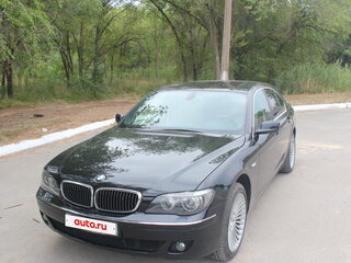 2007 BMW 7 серии 730i IV (E65/E66) Рестайлинг, чёрный, 1250000 рублей, вид 1