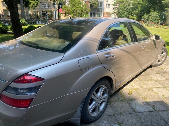 2007 Mercedes-Benz S-Класс 350 Long V (W221), золотистый, 1850000 рублей - вид 5