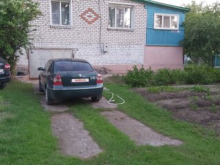 2001 Volkswagen Passat B5 Рестайлинг, зелёный, 450000 рублей, вид 3