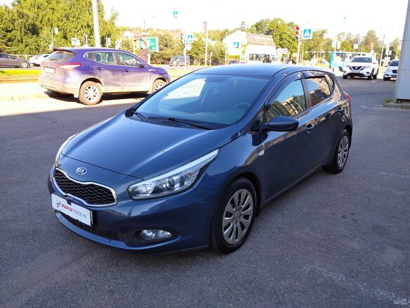 2013 Kia Ceed II, синий - вид 2
