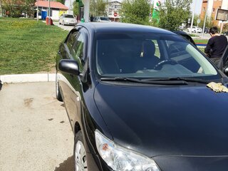2008 Toyota Corolla X (E140, E150), чёрный, 1150000 рублей, вид 3
