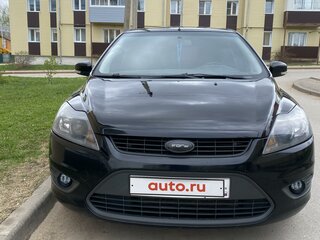 2009 Ford Focus II Рестайлинг, чёрный, 630000 рублей, вид 4