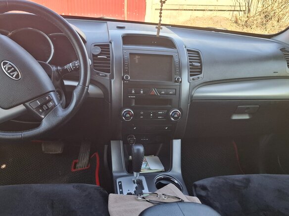 2012 Kia Sorento II, чёрный, 1500000 рублей - вид 13