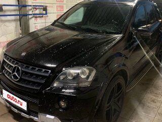 2009 Mercedes-Benz M-Класс AMG 63 AMG II (W164) Рестайлинг, чёрный, 1050000 рублей, вид 1