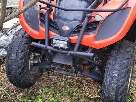 2008 Kymco MXU 300, красный, 250000 рублей, вид 4