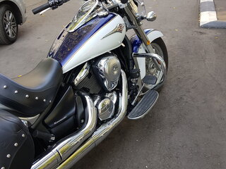 2013 Kawasaki VN900 Vulcan, синий, 560000 рублей, вид 1
