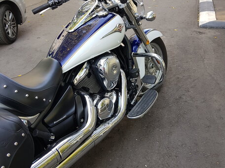 2013 Kawasaki VN900 Vulcan, синий, 560000 рублей, вид 1