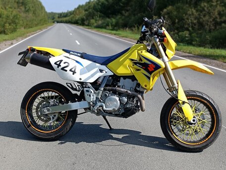 2007 Suzuki DR-Z 400 SM, жёлтый, 449000 рублей, вид 1