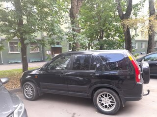 2002 Honda CR-V II, чёрный, 590000 рублей, вид 4