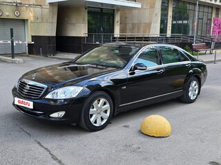 2008 Mercedes-Benz S-Класс Long 600 Guard V (W221), чёрный, 2350000 рублей, вид 1