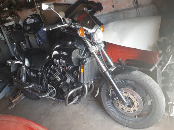 1993 Yamaha V-Max 1200, чёрный, 430000 рублей - вид 7