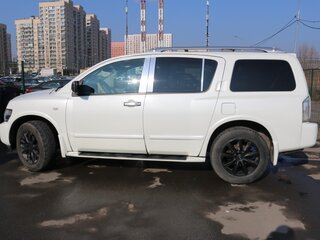 2008 Infiniti QX56 I Рестайлинг, белый, 1450000 рублей, вид 5