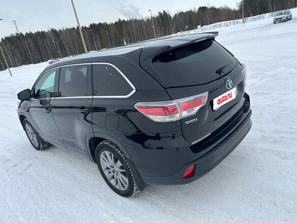 2013 Toyota Highlander III (XU50), чёрный, 3250000 рублей - вид 7