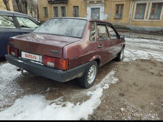 1996 Lada (ВАЗ) 21099, пурпурный, 100000 рублей, вид 5