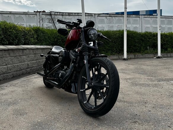 2017 Harley-Davidson Sportster 883, чёрный, 1200000 рублей - вид 11