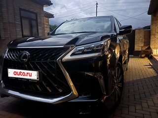 2018 Lexus LX 570 III Рестайлинг 2, чёрный, 10000000 рублей, вид 3
