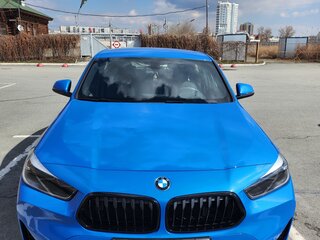 2021 BMW X2 xDrive18d I (F39), синий, 3550000 рублей, вид 2