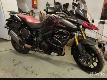 2014 Suzuki V-Strom 1000, красный, 700000 рублей, вид 1