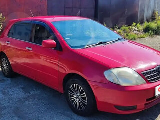 2002 Toyota Allex I, красный, 400000 рублей, вид 2