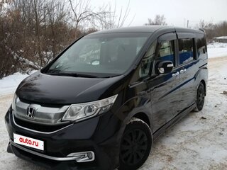 2017 Honda Stepwgn Spada V Рестайлинг, чёрный, 1680000 рублей, вид 1