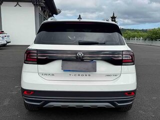 2022 Volkswagen T-Cross I (China Market), белый, 1550000 рублей, вид 5