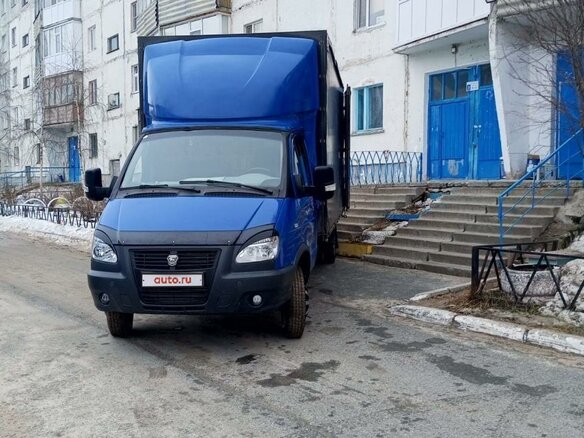 2007 ГАЗ ГАЗель (3302), синий, 1150000 рублей
