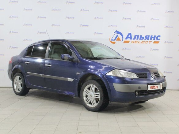 2005 Renault Megane II, синий