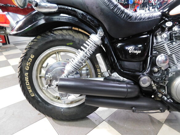 1996 Yamaha XV1100 Virago, чёрный - вид 2