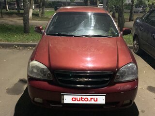 2007 Chevrolet Lacetti I, красный, 240000 рублей, вид 2