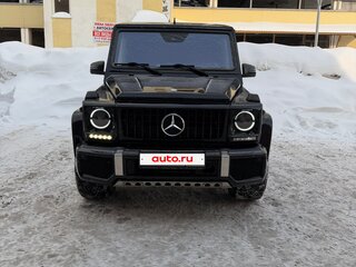 2013 Mercedes-Benz G-Класс AMG 63 AMG I (W463) Рестайлинг 2, чёрный, 4600000 рублей, вид 4