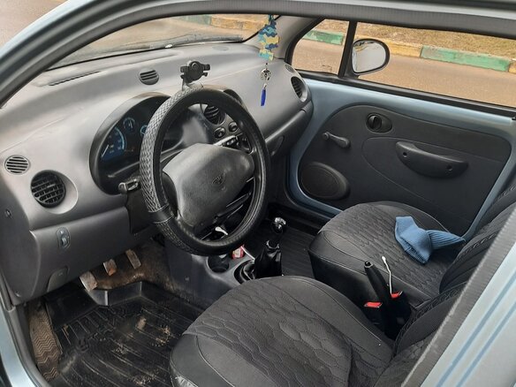 2011 Daewoo Matiz I Рестайлинг, серый, 240000 рублей - вид 5