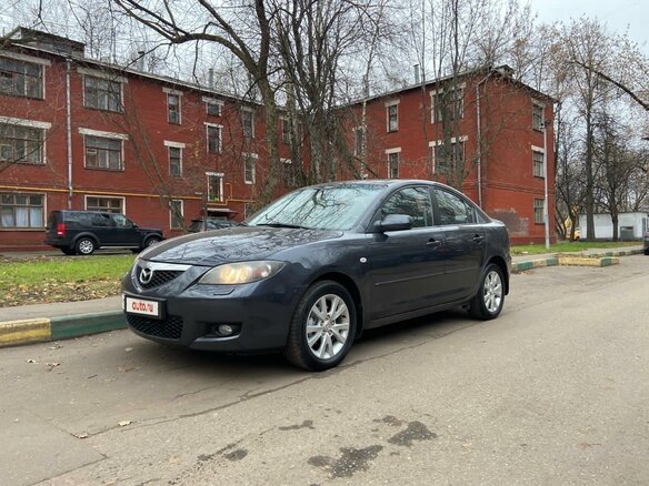 2007 Mazda 3 I (BK) Рестайлинг, серый