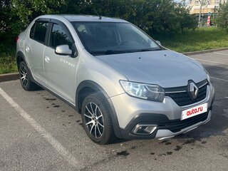 2020 Renault Logan Stepway II Рестайлинг, серебристый, 850000 рублей, вид 5
