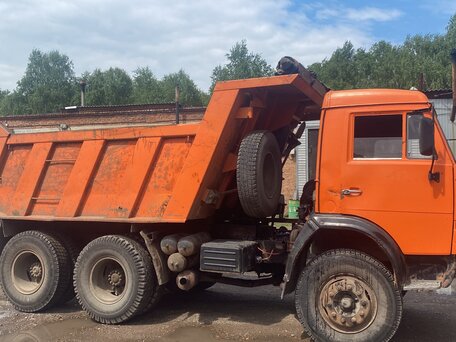 2005 КамАЗ 65115, оранжевый, 800000 рублей, вид 3