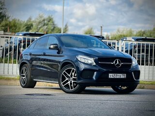 2018 Mercedes-Benz GLE Coupe 350 d I (C292), синий, 4099000 рублей, вид 3