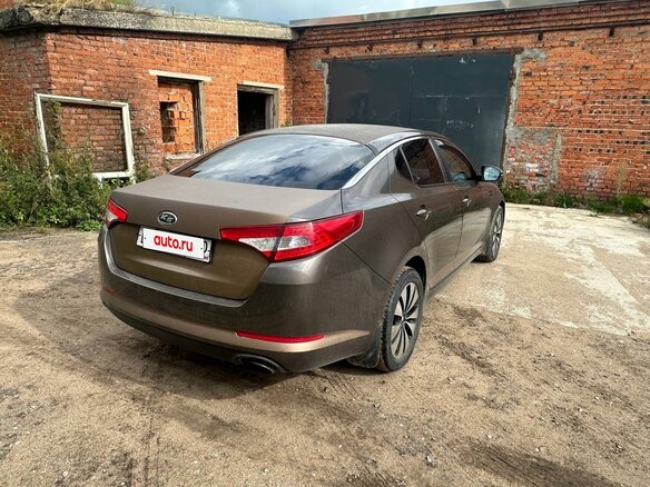 2012 Kia Optima III, коричневый, 890000 рублей - вид 4