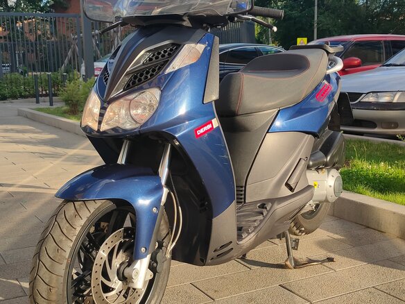 2008 Derbi Rambla, синий, 170000 рублей - вид 14