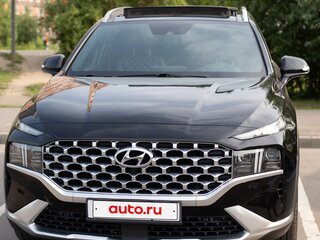 2020 Hyundai Santa Fe IV Рестайлинг, чёрный, 4900000 рублей, вид 1