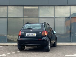 2008 Suzuki SX4 I (Classic), чёрный, 487000 рублей, вид 4